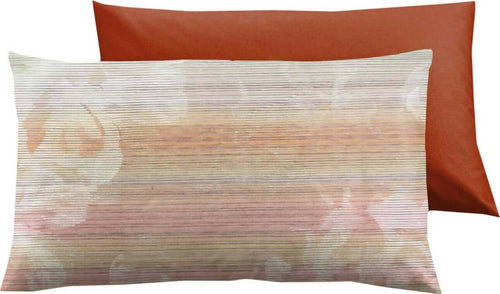 Set 2 Federe Coppia Di Federe Bifaccia Doubleface Stampa Digitale 100% Cotone Made In Italy Arabesque Casa e cucina/Tessili per la casa/Biancheria da letto/Lenzuola e federe/Federe Novilunio - Sesto San Giovanni, Commerciovirtuoso.it
