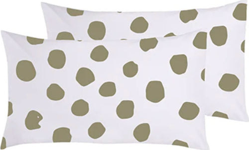 Set-2-federe-coppia-di-federe-bifaccia-doubleface-stampa-digitale-100%-cotone-Made-in-Italy-DOT-MAXI-TORTORA