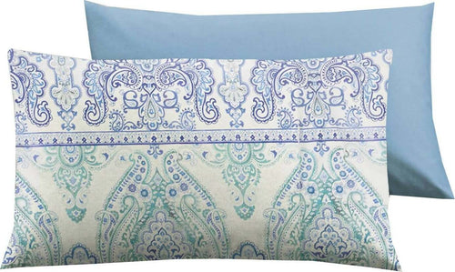 Set 2 Federe Coppia Di Federe Bifaccia Doubleface Stampa Digitale 100% Cotone Made In Italy Filigrana Casa e cucina/Tessili per la casa/Biancheria da letto/Lenzuola e federe/Federe Novilunio - Sesto San Giovanni, Commerciovirtuoso.it