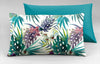 Set 2 Federe Coppia Di Federe Bifaccia Doubleface Stampa Digitale 100% Cotone Made In Italy Maldive/verde Casa e cucina/Tessili per la casa/Biancheria da letto/Lenzuola e federe/Federe Novilunio - Sesto San Giovanni, Commerciovirtuoso.it