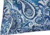 Set 2 federe coppia di federe bifaccia doubleface stampa digitale 100% cotone Made in Italy PAISLEY AZZURRO Casa e cucina/Tessili per la casa/Biancheria da letto/Lenzuola e federe/Federe Novilunio - Sesto San Giovanni, Commerciovirtuoso.it