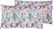 Set-2-federe-coppia-di-federe-bifaccia-doubleface-stampa-digitale-100%-cotone-Made-in-Italy-PAISLEY-MULTICOLOR-/BIANCO