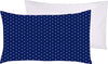 Set-2-federe-coppia-di-federe-bifaccia-doubleface-stampa-digitale-100%-cotone-Made-in-Italy-POIS-BINCHI-SU-BLU