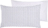 Set-2-federe-coppia-di-federe-bifaccia-doubleface-stampa-digitale-100%-cotone-Made-in-Italy-POIS-BLU-SU-BIANCO