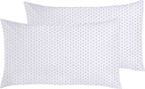 Set-2-federe-coppia-di-federe-bifaccia-doubleface-stampa-digitale-100%-cotone-Made-in-Italy-POIS-CELESTI-SU-BIANCO