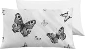 Set 2 Federe Novilunio Bifaccia Doubleface Stampa Digitale 100% Cotone Made in Italy Fantasia Farfalle Bianco/nero Casa e cucina/Tessili per la casa/Biancheria da letto/Lenzuola e federe/Federe Novilunio - Sesto San Giovanni, Commerciovirtuoso.it