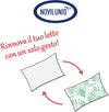 Set 2 Federe Novilunio Bifaccia Doubleface Stampa Digitale 100% Cotone Made in Italy Fantasia Giungla Casa e cucina/Tessili per la casa/Biancheria da letto/Lenzuola e federe/Federe Novilunio - Sesto San Giovanni, Commerciovirtuoso.it