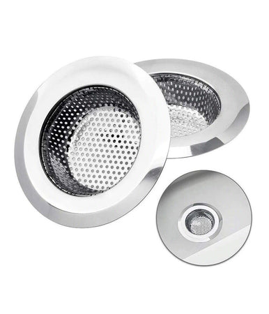 Set 2 Filtri Filtro Lavello Cucina Bagno Doccia Scarico Lavandino 5,3 Cm 79534