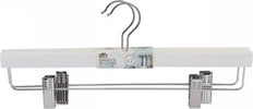Set 2 Grucce Pantaloni In Legno Bianco Armadio Clip Antiscivolo Gonne Shorts 36 Casa e cucina/Organizzazione interni/Organizzazione guardaroba/Grucce e appendini/Grucce Trade Shop italia - Napoli, Commerciovirtuoso.it