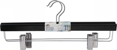 Set 2 Grucce Pantaloni In Legno Nere Armadio Clip Antiscivolo Gonne Shorts 36 Cm Casa e cucina/Organizzazione interni/Organizzazione guardaroba/Grucce e appendini/Grucce Trade Shop italia - Napoli, Commerciovirtuoso.it