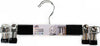 Set-2-Grucce-Pantaloni-In-Legno-Nere-Armadio-Clip-Antiscivolo-Gonne-Shorts-Top