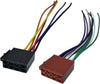 Set-2-Iso-Femmina-Connettore-Adattatore-Blocco-Alimentazione-Per-Autoradio-160mm