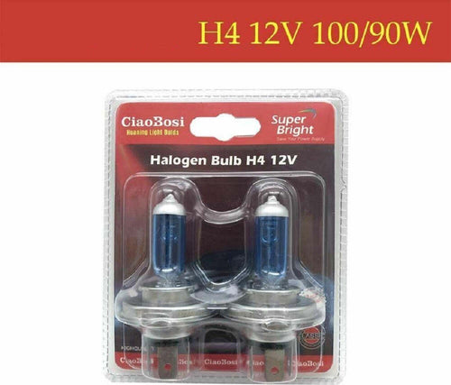 Set 2 Lampadine Lampade Auto Moto Alogene H4 12v 100 Watt C-6279 Auto e Moto/Parti per auto/Luci lampadine e indicatori/Lampadine/Lampadine per esterno Trade Shop italia - Napoli, Commerciovirtuoso.it