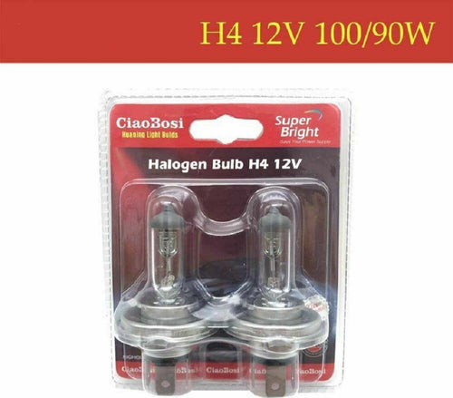 Set 2 Lampadine Lampade Auto Moto Alogene H4 12v 100 Watt C-6285 Auto e Moto/Parti per auto/Luci lampadine e indicatori/Lampadine/Lampadine per esterno Trade Shop italia - Napoli, Commerciovirtuoso.it