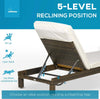 Set-2-Lettini-Prendisole-in-Rattan-PE-con-Cuscino-e-Schienale-5-Reclinazioni,-196x60x22cm-862-019V00BN