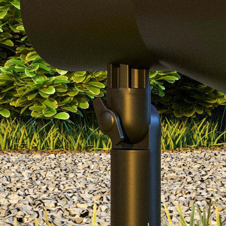 Set-2-Luci-da-Giardino-Solari-RGB-con-2-Modalità-di-Illuminazione,-in-PP-e-PC,-10.6x15x38-cm,-Nero-XF1844-835V00BKXF1
