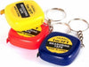 Set-2-Mini-Flessometro-1m-Metro-Flessibile-Con-Frizione-Retrattile-Portachiavi
