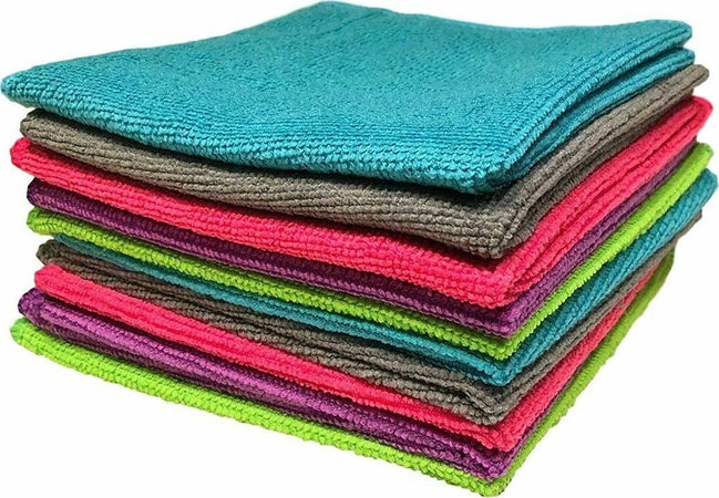 Set 2 Panni In Microfibra Fatigati Multiuso Strofinacci Colori Assortiti 33x33cm Casa e cucina/Tessili per la casa/Tessili da cucina/Strofinacci Trade Shop italia - Napoli, Commerciovirtuoso.it