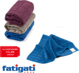Set 2 Panni In Microfibra Quadri Fatigati Multiuso Strofinacci Vari Colori 33x33 Casa e cucina/Tessili per la casa/Tessili da cucina/Strofinacci Trade Shop italia - Napoli, Commerciovirtuoso.it