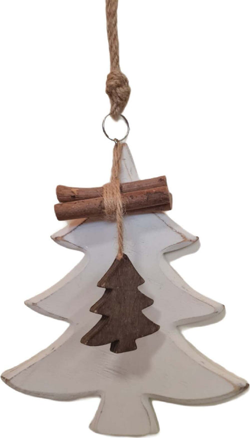 Set 2 Pendenti natalizi in legno per albero di Natale Casa e cucina/Decorazioni per interni/Addobbi e decorazioni per ricorrenze/Decorazioni natalizie/Addobbi e decorazioni/Palle e palline MagiediNatale.it - Altamura, Commerciovirtuoso.it