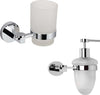 Set 2 Pezzi Accessori da Bagno Margherita 002 Ottone Cromato Casa e cucina/Bagno/Accessori per il bagno/Dosatori e porta accessori/Dosatori per sapone liquido Ogomondo - Martina Franca, Commerciovirtuoso.it