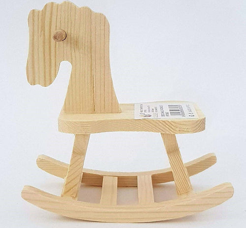 Set 2 Pezzi Cavallo Dondolo Legno Rf_63823 Decorazione 12x11x6.5cm Decoupage Giocattoli e infanzia > Giocattoli e Modellismo > Giochi per Bambini Trade Shop italia - Napoli, Commerciovirtuoso.it
