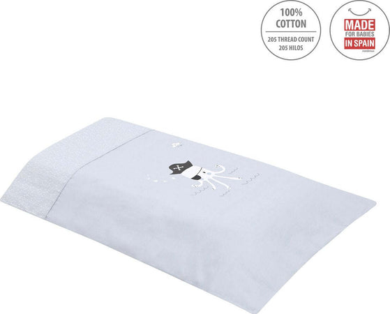 Set 2 pezzi Federa Piumone 60 Be Ocean Grigio 100X140X3 Cm Casa e cucina/Tessili per la casa/Biancheria per culle e lettini/Biancheria bimbi/Completi da lettino La Casa Del Bebè - Napoli, Commerciovirtuoso.it