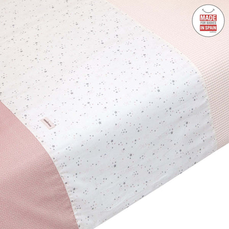 Set 2 pezzi Federa Piumone 60 Sky Rosa 100X140X3 Cm Casa e cucina/Tessili per la casa/Biancheria per culle e lettini/Biancheria bimbi/Completi da lettino La Casa Del Bebè - Napoli, Commerciovirtuoso.it