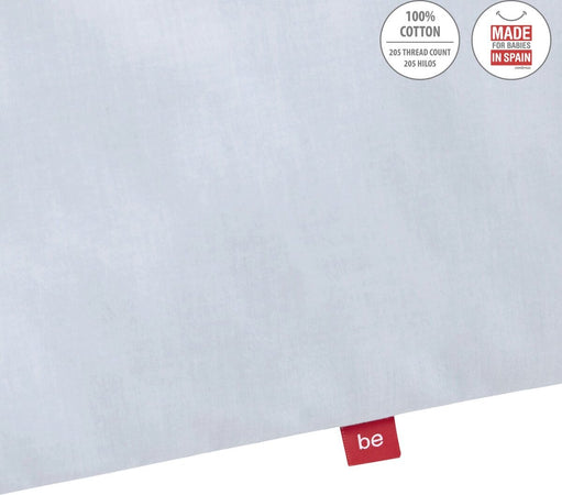 Set 2 pezzi Federa Piumone 70 Be Ocean Grigio 110X170X3 Cm Casa e cucina/Tessili per la casa/Biancheria per culle e lettini/Biancheria bimbi/Completi da lettino La Casa Del Bebè - Napoli, Commerciovirtuoso.it