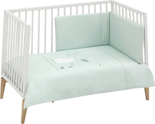 Set 2 pezzi Federa Piumone 70 Be Villa Verde 110X170X3 Cm Casa e cucina/Tessili per la casa/Biancheria per culle e lettini/Biancheria bimbi/Completi da lettino La Casa Del Bebè - Napoli, Commerciovirtuoso.it