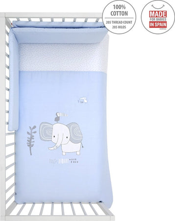 Set 2 pezzi Federa Piumone 70 Be Zoe Azzurro 110X170X3 Cm Casa e cucina/Tessili per la casa/Biancheria per culle e lettini/Biancheria bimbi/Completi da lettino La Casa Del Bebè - Napoli, Commerciovirtuoso.it