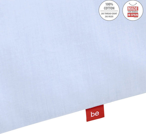 Set 2 pezzi Federa Piumone 70 Be Zoe Azzurro 110X170X3 Cm Casa e cucina/Tessili per la casa/Biancheria per culle e lettini/Biancheria bimbi/Completi da lettino La Casa Del Bebè - Napoli, Commerciovirtuoso.it