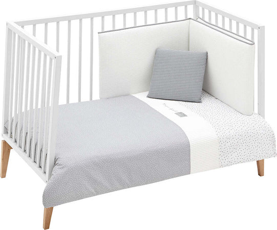 Set 2 pezzi Federa Piumone 70 Forest Grigio 110X170X3 Cm Casa e cucina/Tessili per la casa/Biancheria per culle e lettini/Biancheria bimbi/Completi da lettino La Casa Del Bebè - Napoli, Commerciovirtuoso.it