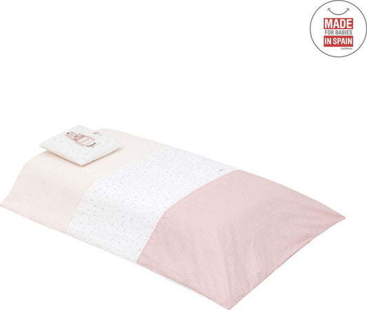 Set 2 pezzi Federa Piumone 70 Sky Rosa 110X170X3 Cm Casa e cucina/Tessili per la casa/Biancheria per culle e lettini/Biancheria bimbi/Completi da lettino La Casa Del Bebè - Napoli, Commerciovirtuoso.it