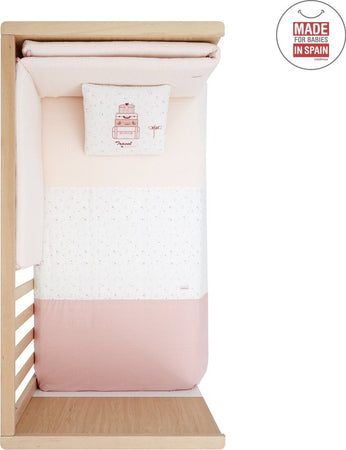 Set 2 pezzi Federa Piumone 70 Sky Rosa 110X170X3 Cm Casa e cucina/Tessili per la casa/Biancheria per culle e lettini/Biancheria bimbi/Completi da lettino La Casa Del Bebè - Napoli, Commerciovirtuoso.it