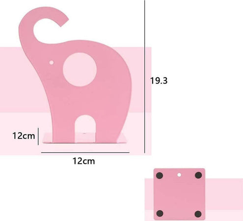 Set 2 Pezzi Fermalibri Motivo Elefante In Ferro Per Bambini Libri Da 19 X 12 Cm Casa e cucina/Decorazioni per interni/Decorazioni cameretta ragazzi/Fermalibri Trade Shop italia - Napoli, Commerciovirtuoso.it