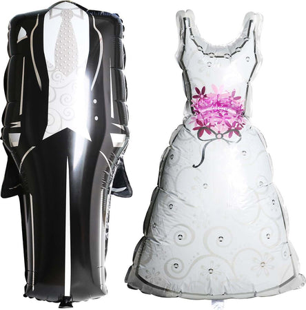 Set 2 Pezzi Festoni Palloncini Palloncino Sposi H 110 Cm Elio Matrimonio Nozze Casa, arredamento e bricolage > Prodotti per Feste > Festoni e Palloncini Trade Shop italia - Napoli, Commerciovirtuoso.it