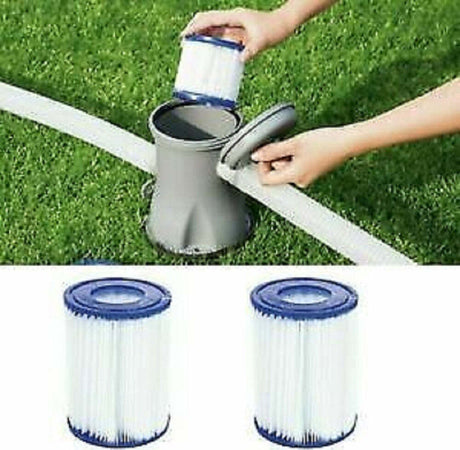 Set 2 Pezzi Filtro A Cartuccia I Per Pompe Da 1.249 Lt/h Ricambio Piscina 58093 Giardino e giardinaggio/Piscine vasche idromassaggio e accessori/Filtri pompe e accessori/Filtri Trade Shop italia - Napoli, Commerciovirtuoso.it