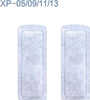 Set-2-Pezzi-Filtro-Spugna-Carbone-Attivo-Glb-01-Cotone-Biochimica-Sostituzione