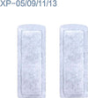 Set-2-Pezzi-Filtro-Spugna-Carbone-Attivo-Glb-01-Cotone-Biochimica-Sostituzione
