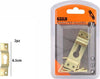 Set 2 Pezzi Ganci Dorati Per Quadri Quadro Cornici Appendere Parete 6.5 Cm 07522 Casa, arredamento e bricolage > Accessori Casa > Cornici e Portafoto Trade Shop italia - Napoli, Commerciovirtuoso.it