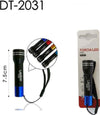 Set 2 Pezzi Mini Torcia Led Tascabile Per Escursioni Campeggi Vari Colori Dt2031 Casa, arredamento e bricolage > Bricolage e fai da te > Torce Trade Shop italia - Napoli, Commerciovirtuoso.it