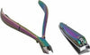 Set-2-Pezzi-Pinzetta-E-Tagliaunghie-In-Acciaio-Tronchesina-Manicure-Pedicure