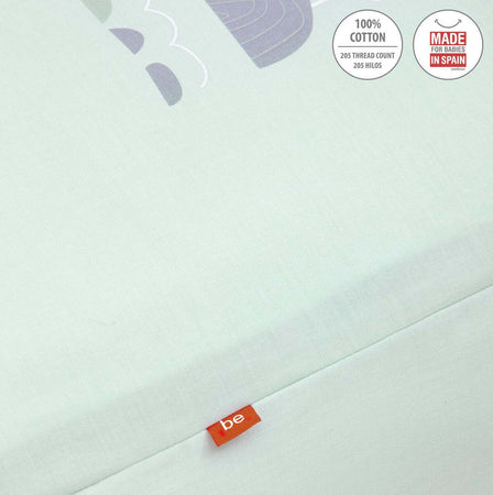 Set 2 pezzi Piumone 60 Be Villa Verde 60X120X3 Cm Casa e cucina/Tessili per la casa/Biancheria per culle e lettini/Biancheria bimbi/Completi da lettino La Casa Del Bebè - Napoli, Commerciovirtuoso.it