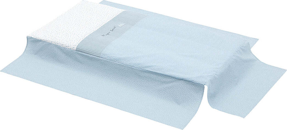 Set 2 pezzi Piumone 60 Forest Azzurro 60X120X3 Cm Casa e cucina/Tessili per la casa/Biancheria per culle e lettini/Biancheria bimbi/Completi da lettino La Casa Del Bebè - Napoli, Commerciovirtuoso.it