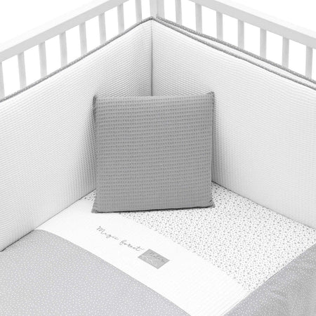 Set 2 pezzi Piumone 60 Forest Grigio 60X120X3 Cm Casa e cucina/Tessili per la casa/Biancheria per culle e lettini/Biancheria bimbi/Completi da lettino La Casa Del Bebè - Napoli, Commerciovirtuoso.it