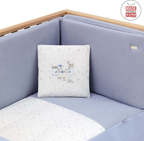 Set 2 pezzi Piumone 70 Sky Azzurro 70X140X3 Cm Casa e cucina/Tessili per la casa/Biancheria per culle e lettini/Biancheria bimbi/Completi da lettino La Casa Del Bebè - Napoli, Commerciovirtuoso.it