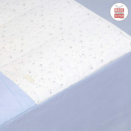 Set 2 pezzi Piumone 70 Sky Azzurro 70X140X3 Cm Casa e cucina/Tessili per la casa/Biancheria per culle e lettini/Biancheria bimbi/Completi da lettino La Casa Del Bebè - Napoli, Commerciovirtuoso.it