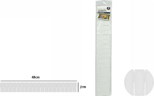 Set 2 Pezzi Separatori Divisori Per Cassetti Armadio In Plastica 48 X 7 Cm 71389 Casa, arredamento e bricolage > Soluzioni salvaspazio > Organizer per Armadi Trade Shop italia - Napoli, Commerciovirtuoso.it