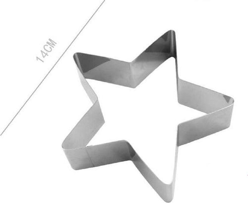 Set 2 Pezzi Stampo Forme Per Dolci Torte Biscotti Stampi Forma Stella 14cm 98941 Casa e cucina/Teglie da forno e accessori per pasticceria/Accessori e utensili per pasticceria/Formine per biscotti Trade Shop italia - Napoli, Commerciovirtuoso.it